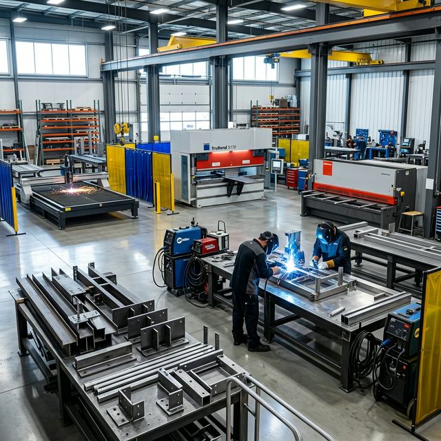 Large Modern Welding Shop